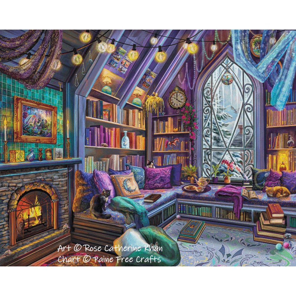 (image for) Cozy Winter Book Nook